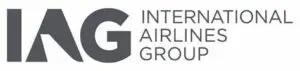 A logo of the international airline group.