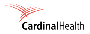 A cardinal logo is shown on the side of a building.